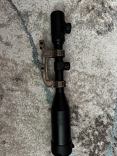 Puškohľad 3-9x50 + geissele montáž