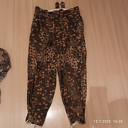 Kalhoty  Waffen SS M44 - hrách