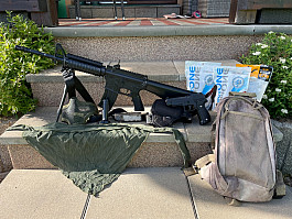 Airsoftová výbava - kompletní set pro začátečníky