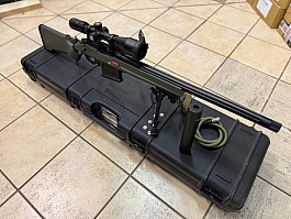 Prodám HPA odstřelovací pušku Amoebu  - Mancraft upgrade