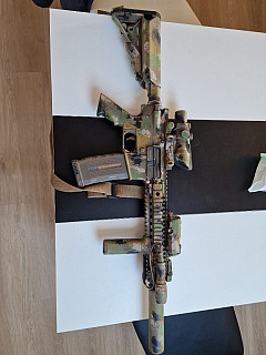 Airsoftová zbraň BR MK18-MOD I 9" - černá, celokov, BOLT