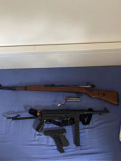 MP 40 kar98 glock