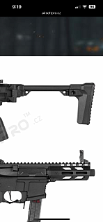 Koupím pažbu od g&g dle fotky 