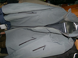 EBERLESTOCK TRINITY PEAK JACKET Phantom grey Mountain  BUNDA