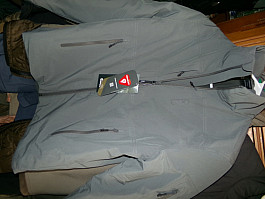 EBERLESTOCK LOST RIVER LOFT  JACKET Phantom grey BUNDA