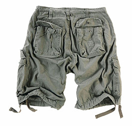 Kraťasy Airborne Vintage Shorts - olivové