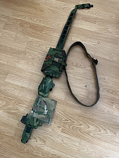 Custom Gear Opasek GLEIPNIR XL, IFAK, Elastika AR, Odhazovák.