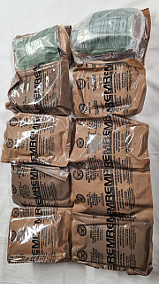 US Army MRE menu (11/27), outdoor trvanlivé potraviny