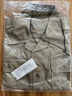 US Army, tropicka khaki košile s krátkým rukávem 