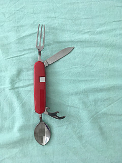 Nůž příbor skládací - NOVÝ