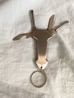 Nůž klíčenka multitool