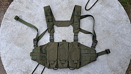 Koupím sumky a pouzdra s molle vazbou - zelené 