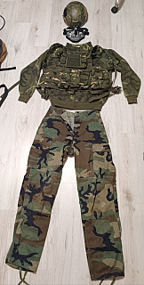Prodám airsoft gear na začátek v top stavu 