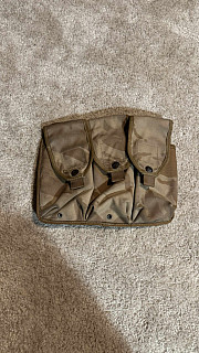 Přední panel desert DPM na vesty Osprey a molle