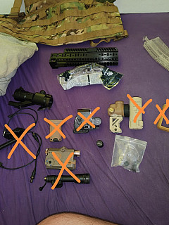 Predám veci na airsoft
