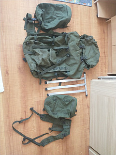 originál Britský vojenský batoh