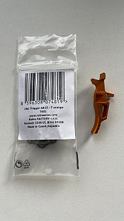 CNC spoušť RetroArms - AR15 - T orange