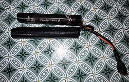 Baterie Delta Armory 1100 mAh 9.6 V