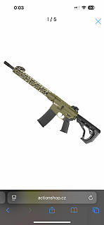 Delta Armory FREYA AR15 M-LOK 14" gen.2 - Olivová