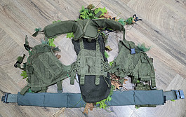 Vesta ghillie,kalhoty