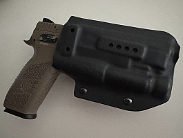 ASG P-09 + Olight PL-2 + kydex