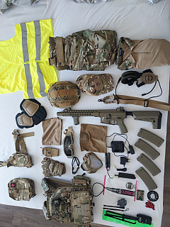 Prodám kompletní airsoft výbavu