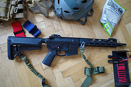 AR-15 QD Platinum + Kompletní výstroj do záčátku