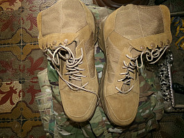 US Army taktické lehké boty letní OAKLEY tactical coyote 