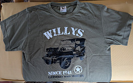 Jeep Willys triko