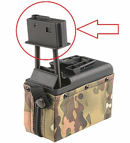 Zásobníková část pro M249