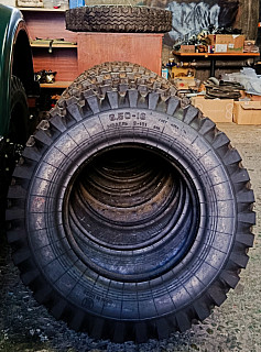 Pneu 6,50-16 - Gaz 67, Gaz 69, ARO M461 - NOVÉ !