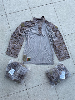 Combat Shirt USMC FROG M-R Desert Marpat