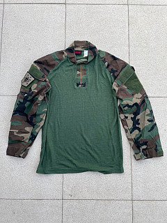 DRIFIRE Foretrex Combat Shirt M81 Woodland L-R