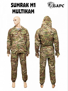 SOUMRAK M1 MULTICAM BARS 54/5 -převlečník