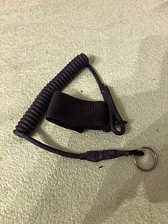 Pojistné lanko pistole