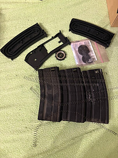 Díly Stanag zásobníky