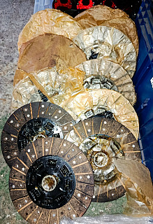 Uaz, Volha 21- spojková lamela - ORIGINÁL, NOVÁ