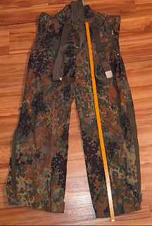 Nepromokové kalhoty Bundeswehr vel. II 48/50 + BONUS