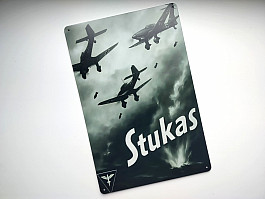 Plechová cedule Luftwaffe Stuka LW Junkers Ju 87