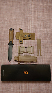 Nůž Gerber StrongArm Coyote, kombinované ostří