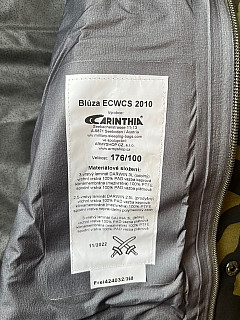 Prodám několik originálních věcí, AČR, vše nové, nenošené, originalní balení