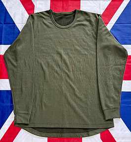 Funkční triko/prádlo -Termo britské originál - Olive/XL AKCE ŘÍJEN