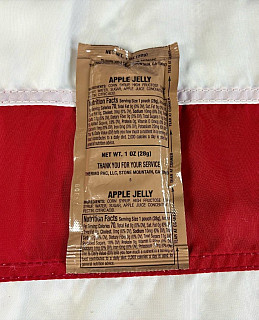 US Army doplňek z MRE - Apple Jelly (28g)