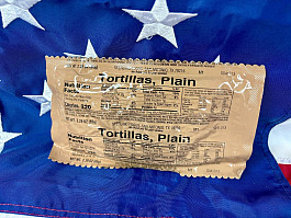 US Army doplňek z MRE - Tortillas, Plain (65g)