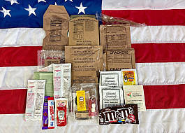 Vojenské Jídlo MRE-USA, 24 hodinové Vegetariánské Taco Pasta