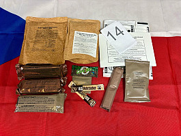 AČR Potravinová dávka/ MRE (BPD, BPDD, PP-C, PP-D)Mix. Rozbaleno