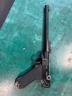 Luger P08 8 inch blowback green gas