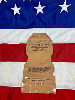 US Army doplňek z MRE - Lemon - Lime / ovocný nápoj (24g)