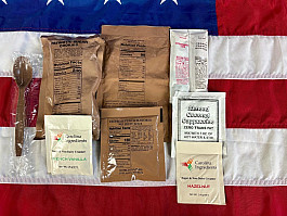 Vojenské Jídlo MRE-USA - doprodej