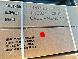 US MRE jídla rok 27